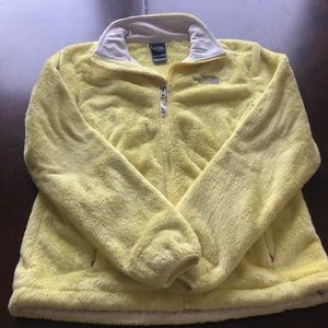 Yellow NorthFace coat